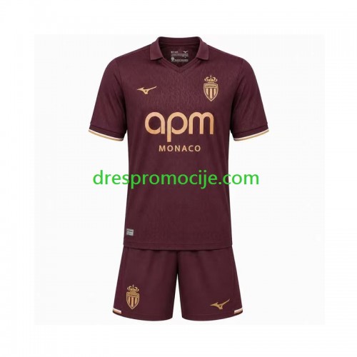 AS Monaco Dres Dječji Gostujući 2026/2027 Kratkih Rukava AS Monaco Dres Dječji Gostujući 2026/2027 Kratkih Rukava